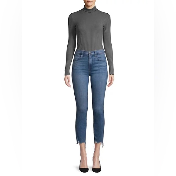 3x1 High Rise Cropped Jeans in Wilton Wash 26 A2 - Picture 1 of 9